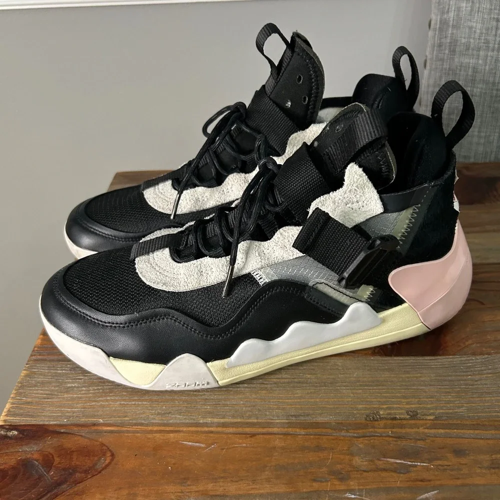 Jordan DEFY SP Mens Basketball Shoes Black Pink CJ7698-001 Size 9.5
